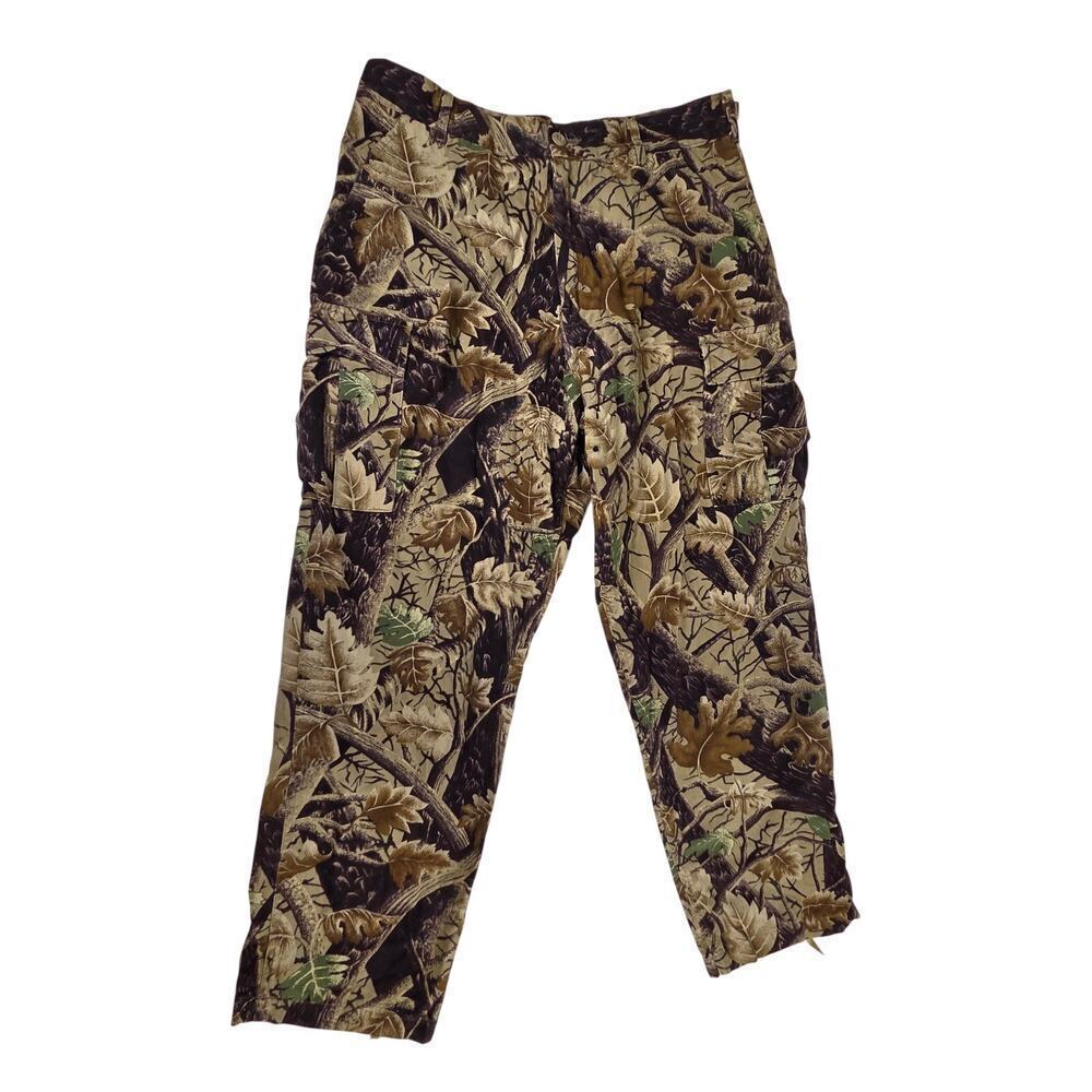 Master Sportsman Pants Mens Camofaluge Hunting Cargo Rugged Outdoor Gear 36x29